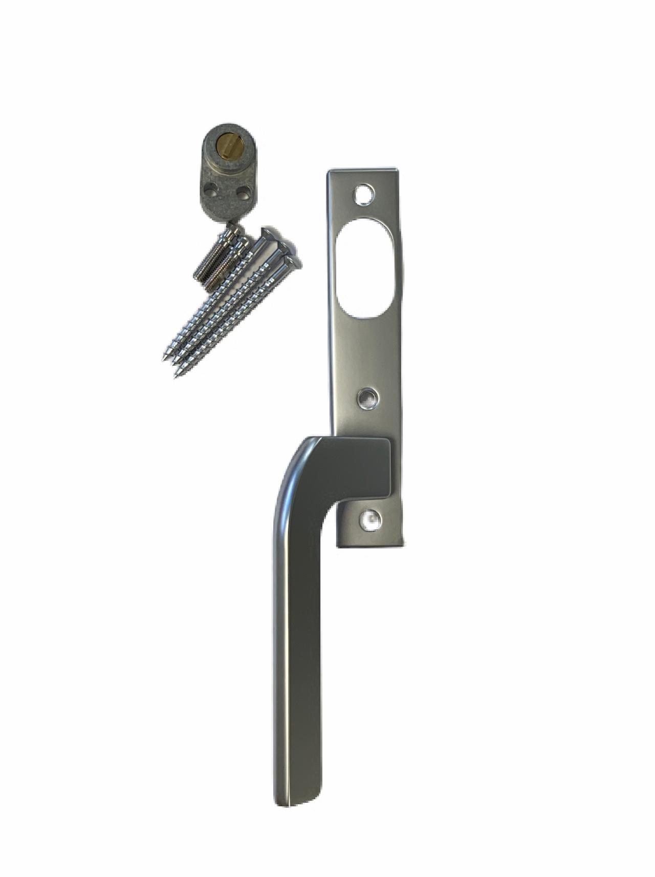 Velfac terassedørsgreb enkelt Venstre indvendigtl ISI Låsekasser