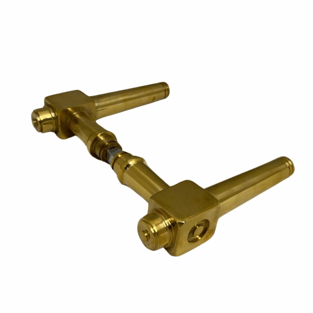 Heavy Duty Ariel Messing dørgreb Poleret messing