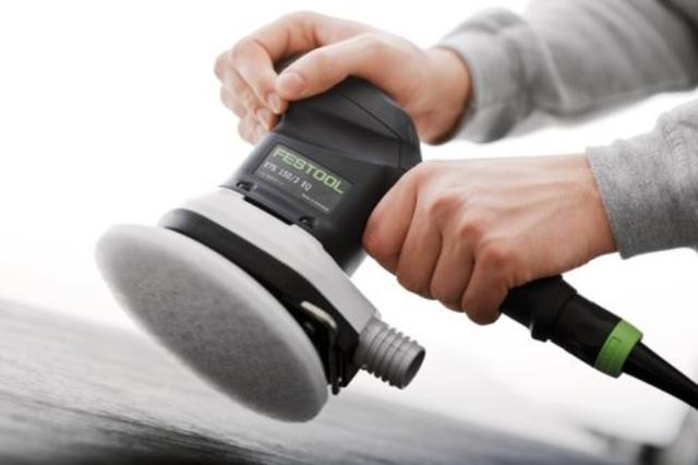Festool Polerfilt STF D125 white Vlies, 10 stk