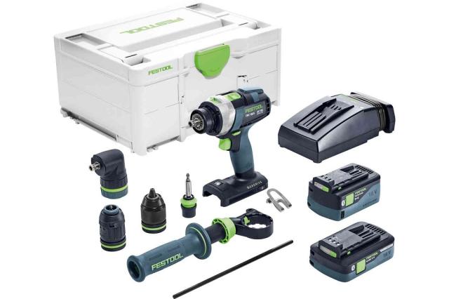 Festool Akku slagbore/skruemaskine TPC 18/4 5,2/4,0 I-Set/XL
