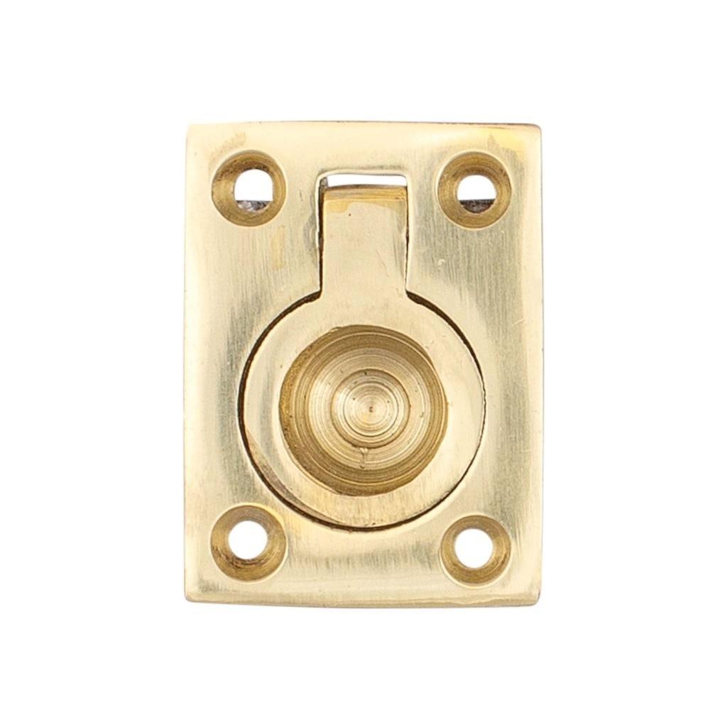 Lemmehank - 40x30 mm - PVD messing