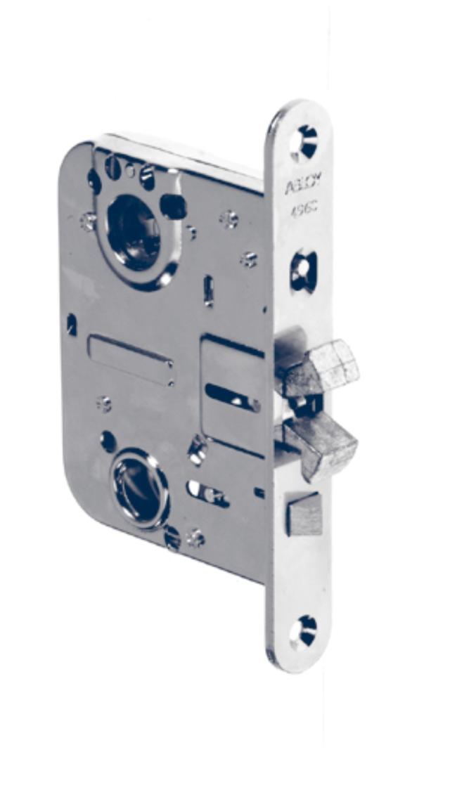 Assa mellemdørslås 4960 t/ skydedør (990548)