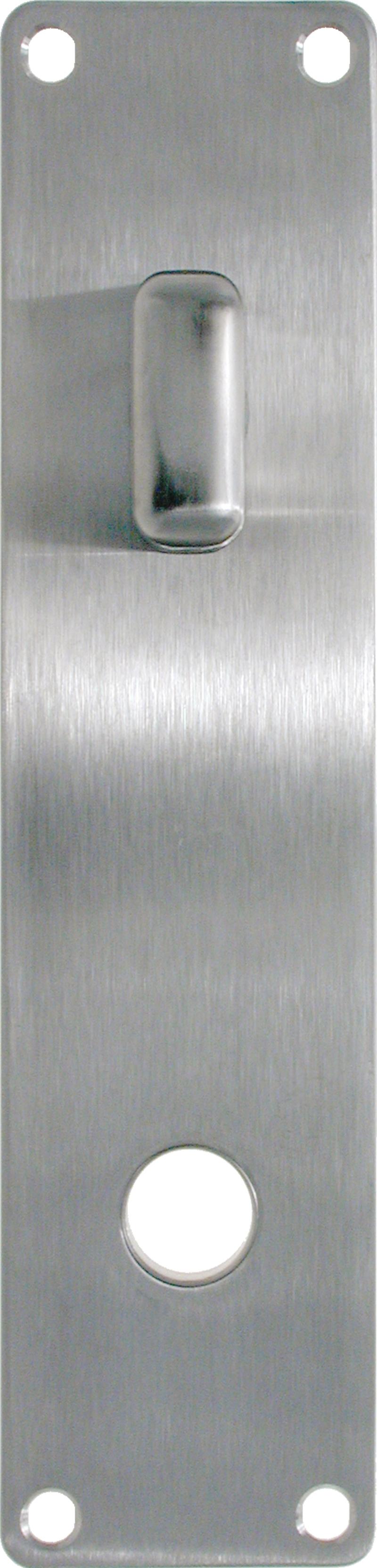 Ruko scanflex langskilt m. vrider og dørgrebshul, 50 mm