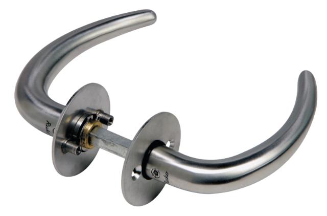 Ruko scanflex dørgreb Coupe Ø19 m. mas. roset, CC30