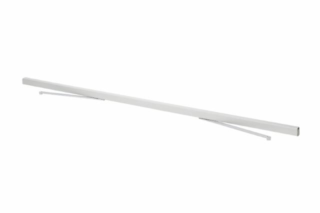 Abloy G461 GSR glideskinnesæt til dobbeltdøre, Sølv (2018)