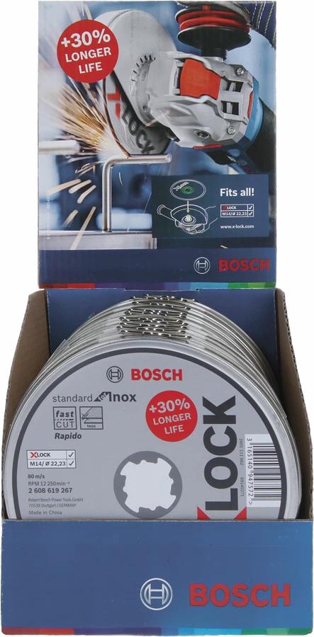 Bosch skæreskive X-LOCK STDI 125X1,0X22,23mm 10stk.