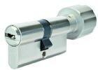ABUS BRAVUS Højsikkerheds  PROFILCYLINDER MED KNOP   +0 mm ud +0 mm ind 