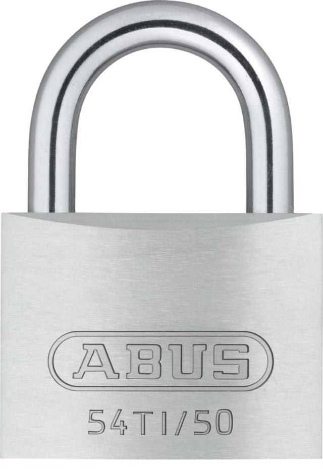 Abus hængelås 54TI/50, blisterpak **RESTPARTI**