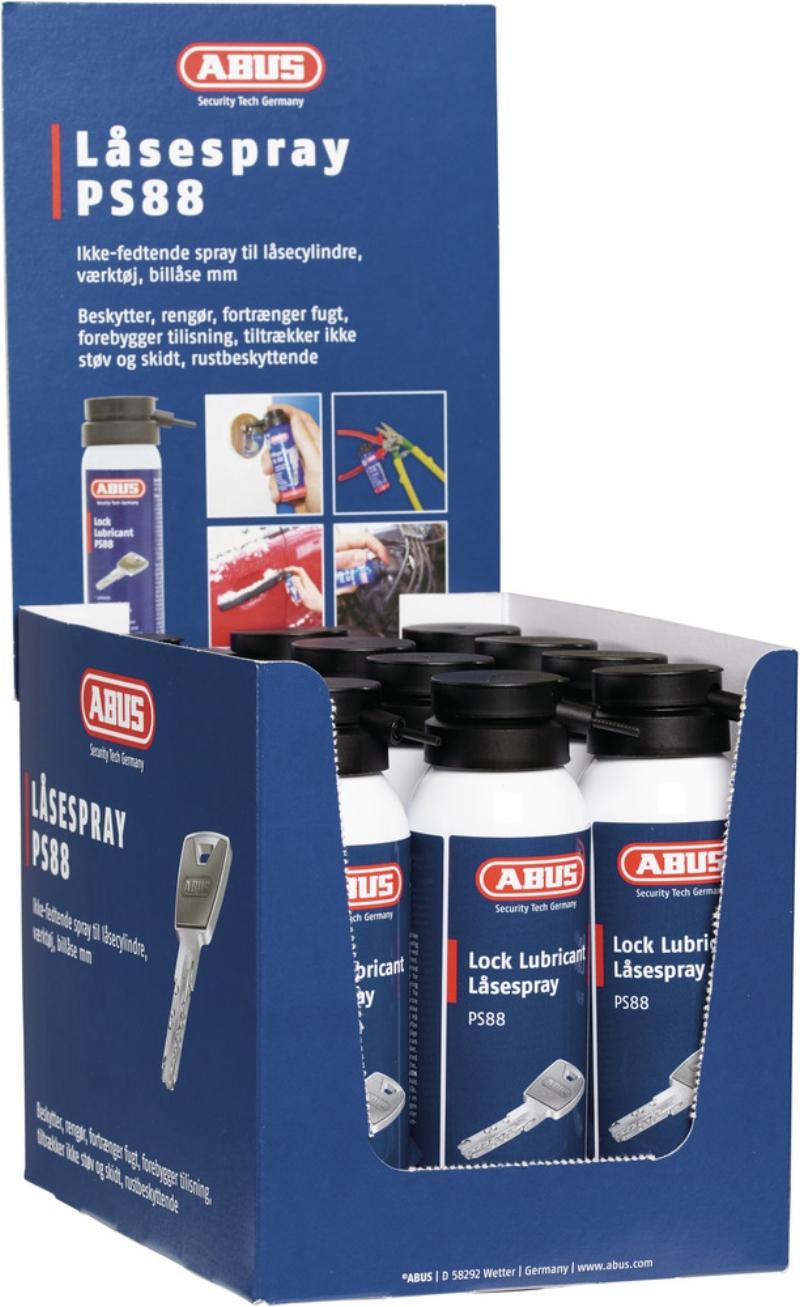 Abus låsespray PS88 DK 50ML 24 stk