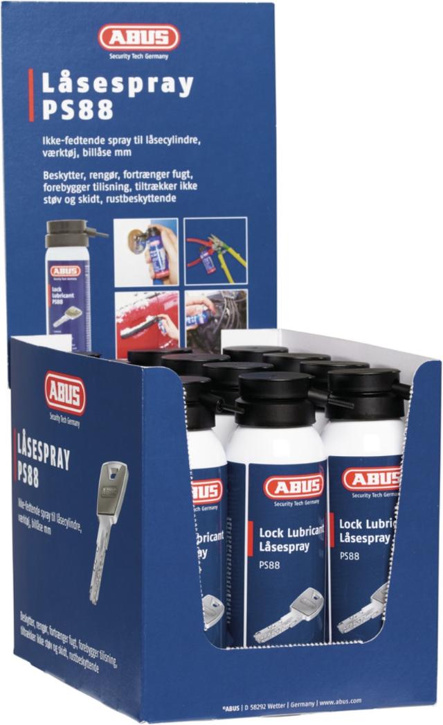 Abus låsespray PS88 DK 50ML 24 stk