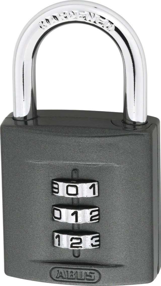 Abus hængelås m/kode 158/40