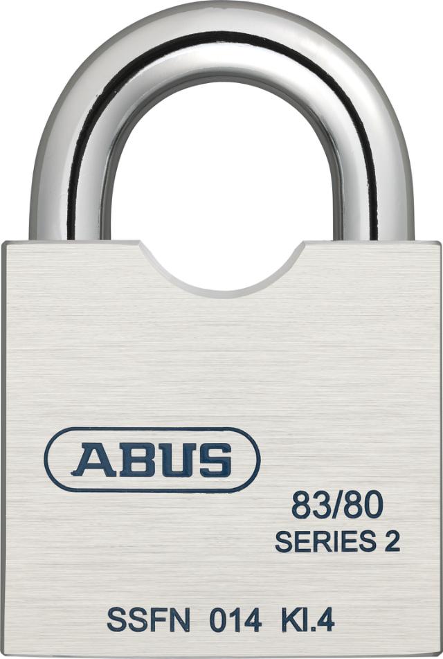 Abus hængelås 83/80o (oval)