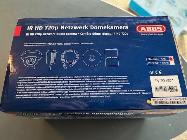 TVIP 31501 720p dome netværkskamera fra ABUS *restparti*