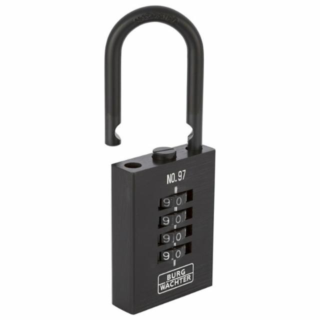 BURG hængelås m. kode combi lock 97 50 SB