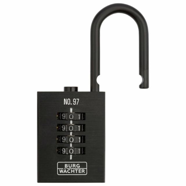 BURG hængelås m. kode combi lock 97 50 SB