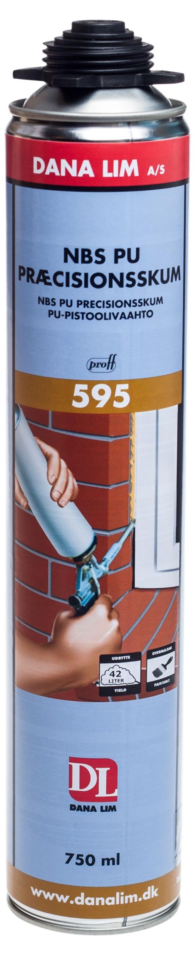 Dana NBS/PU Præcis.skum Prof 595 750 ml