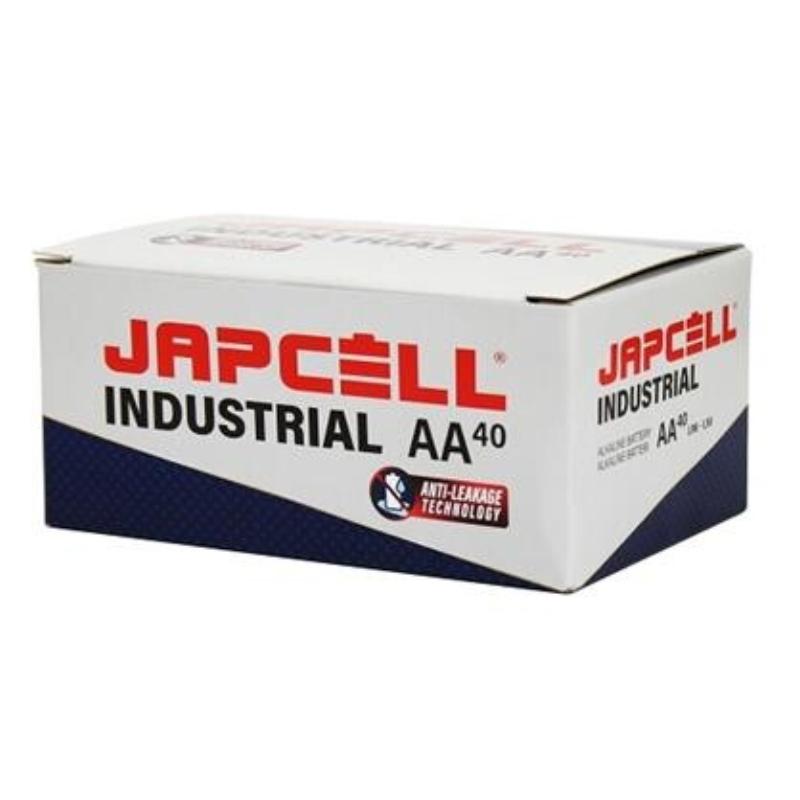 Japcell batteri Industrial anti-leakage AA, 40 stk