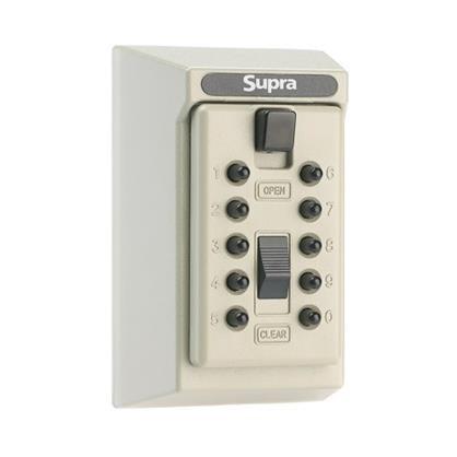 Keysafe nøgleboks 1370 hvid m/kode SB