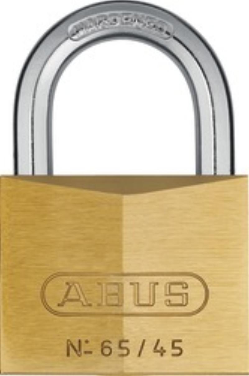 Abus hængelås 65/45 ensl. 6454