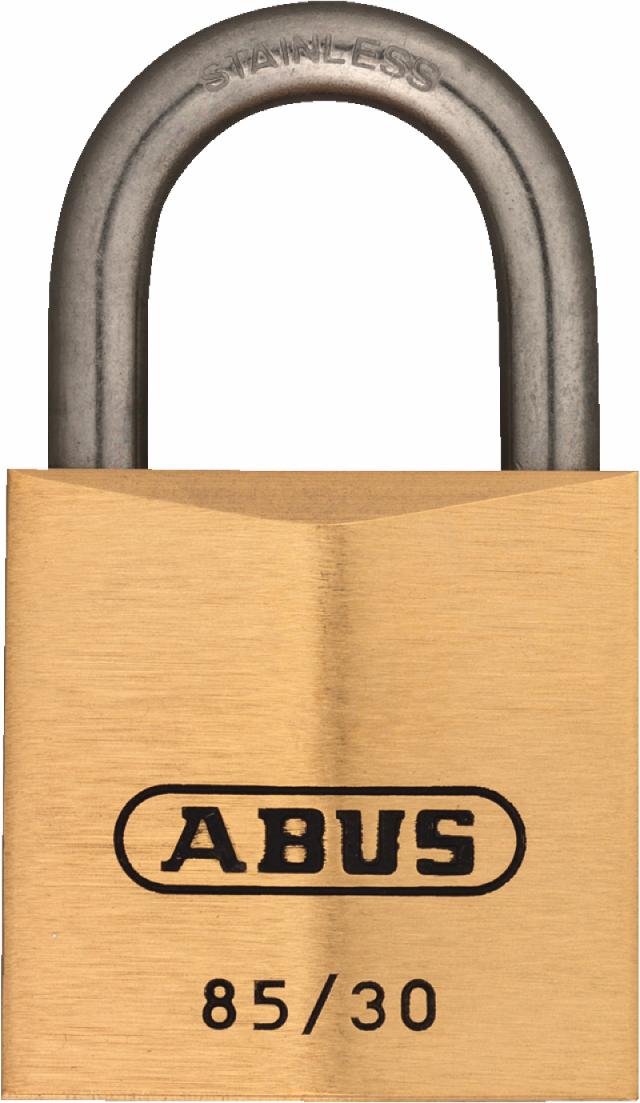 Abus hængelås 85ib/30 sb.