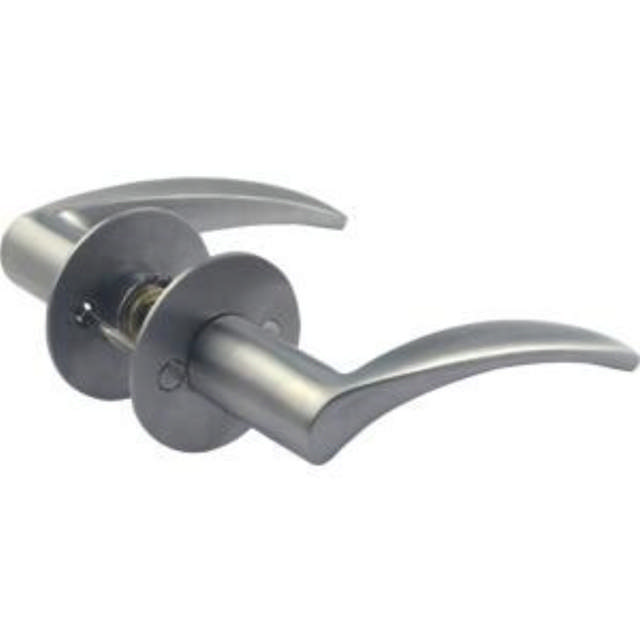 Lockit dørgreb 7222 bue m/roset massiv CC30