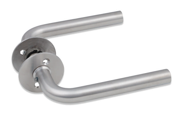 Lockit dørgreb 16 L m. massiv roset