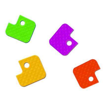 Nøglekapper 8009-1/100 hvid (6 stift)