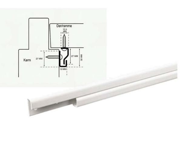 Secustrip hvid type 2 ind 2050 mm