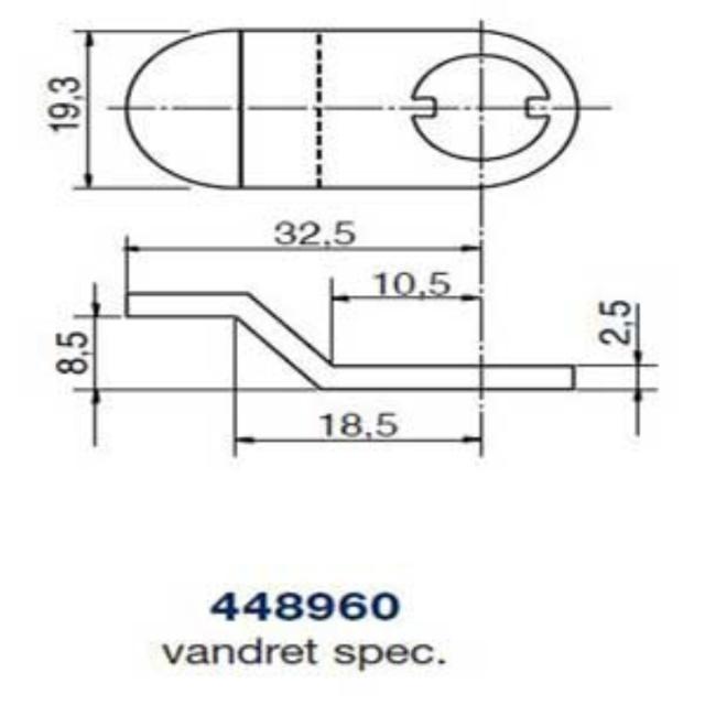 Ruko kamstykke 448960 vandret spec.