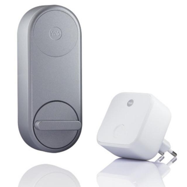 Yale Linus Smart Lock + Yale Connect, sølv (924967)