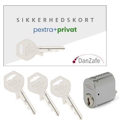 pextra+ privat Sæt, 1x4060, 3xnøgler