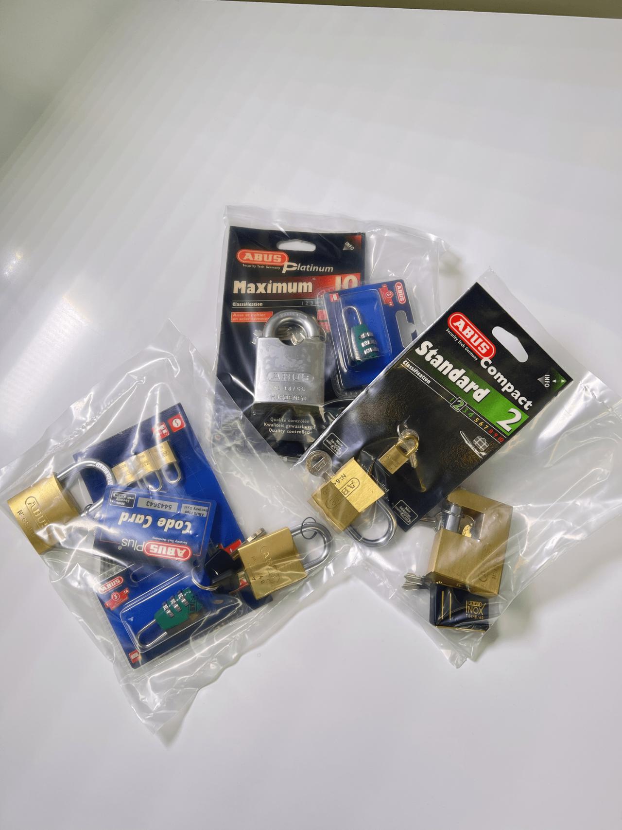 Mystery bag hængelåse