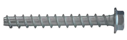 EXP M-M betonbolt  hex, EG