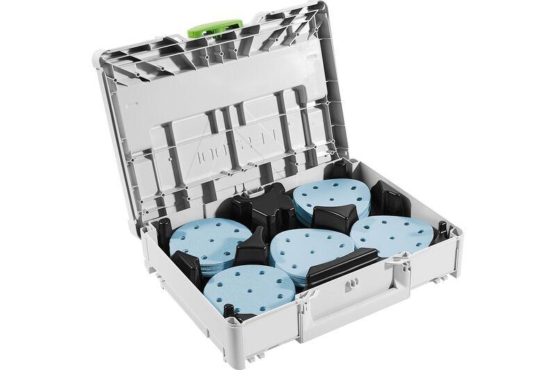 Festool Systainer³ slibepapir Granat SYS-STF D250 GR-Set