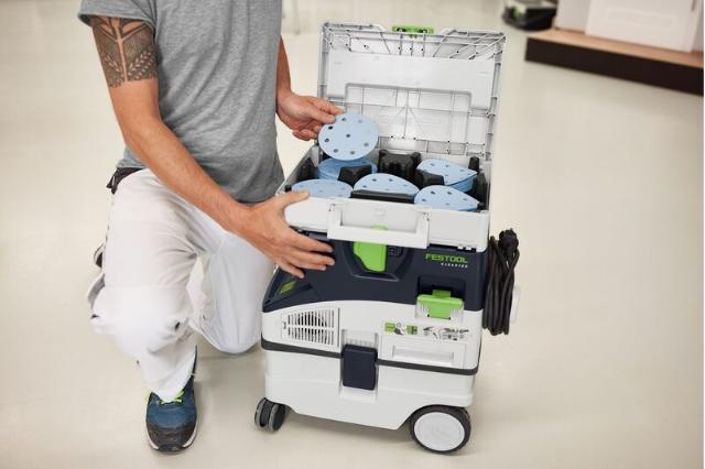 Festool Systainer³ slibepapir Granat SYS-STF D250 GR-Set