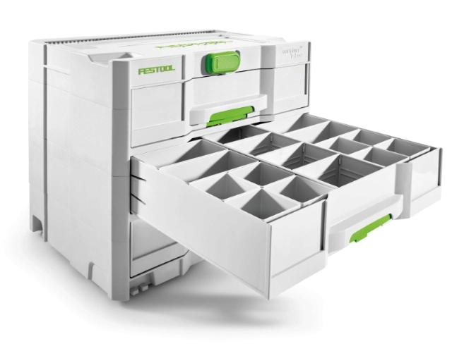 Festool Kunststofbeholdere Set 60x60/120x71 3xFT