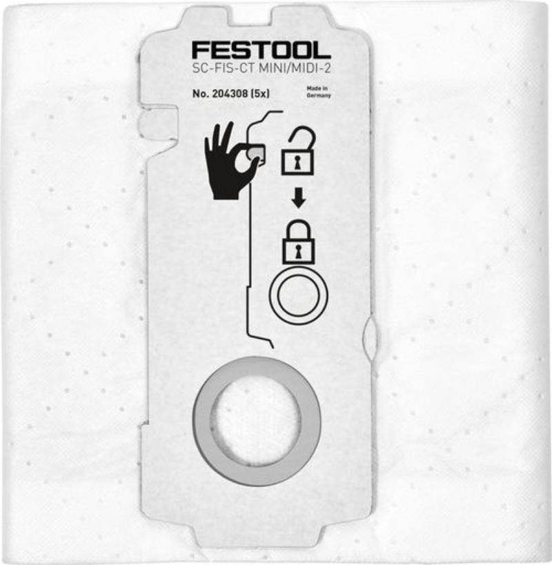 Festool selfclean filterpose SC-FIS-CT MINI/MIDI-2/5