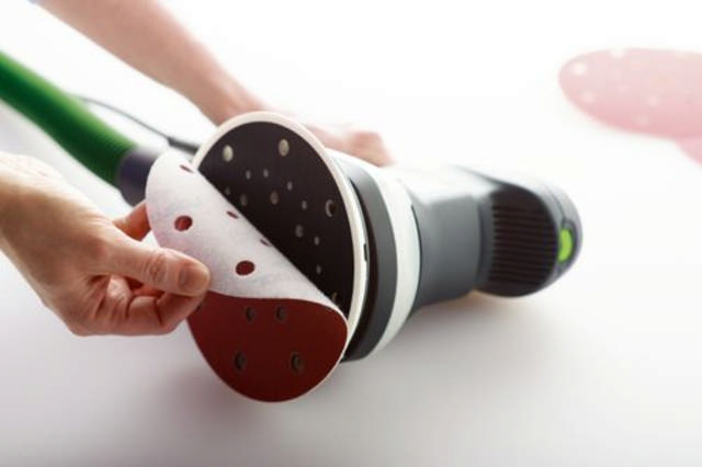 Festool Slibepapir STF D125/8 P24 Saphir, 25 stk