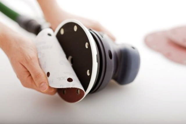 Festool Slibepapir STF D125/8 P24 Saphir, 25 stk