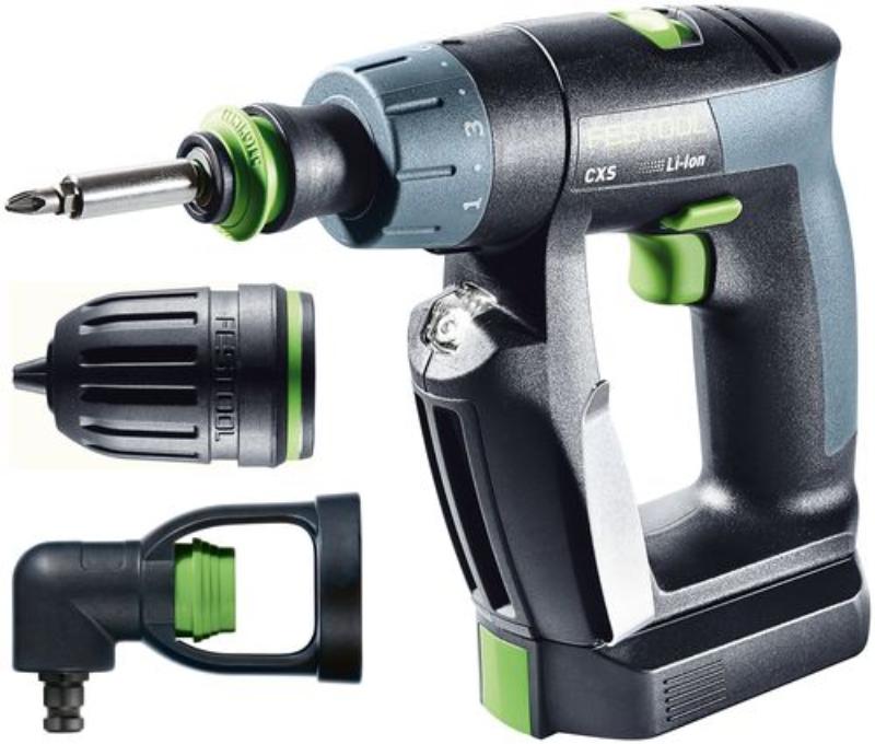 Festool Akku bore-/skruemaskine CXS 2,6-Set