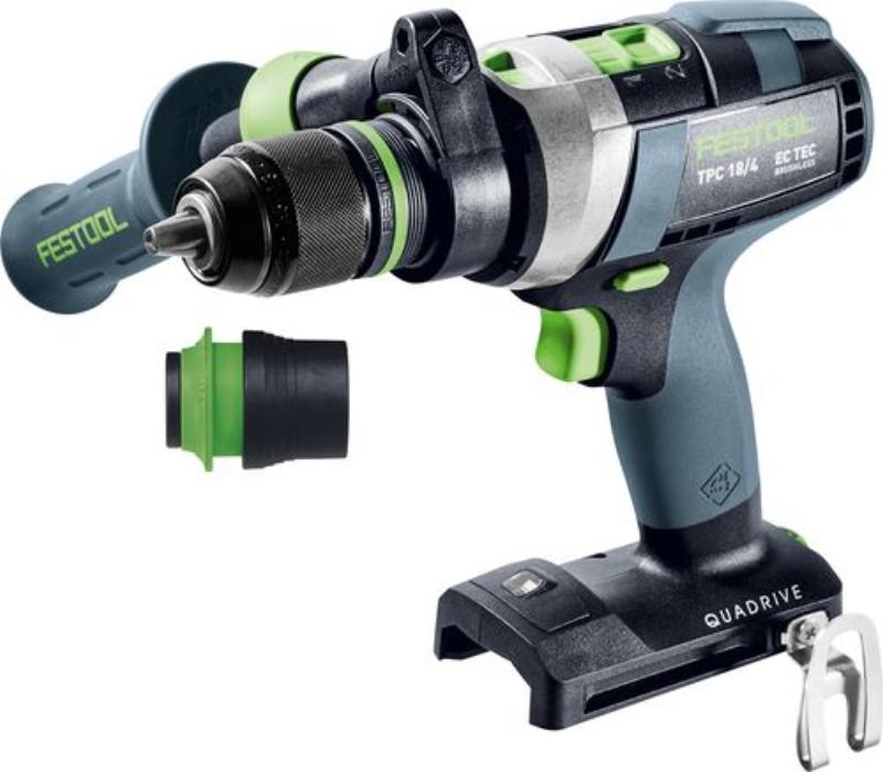 Festool Akku slagbore-/skruemaskine TPC 18/4-Basic QUADRIVE