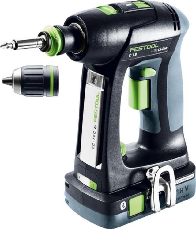 Festool Akku bore-/skruemaskine C 18 HPC 4,0 I-Plus