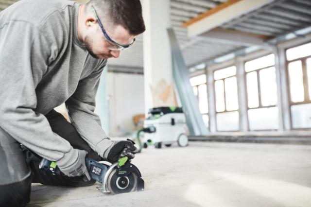 Festool Akku diamantskærer DSC-AGC 18-125 FH EB-Basic