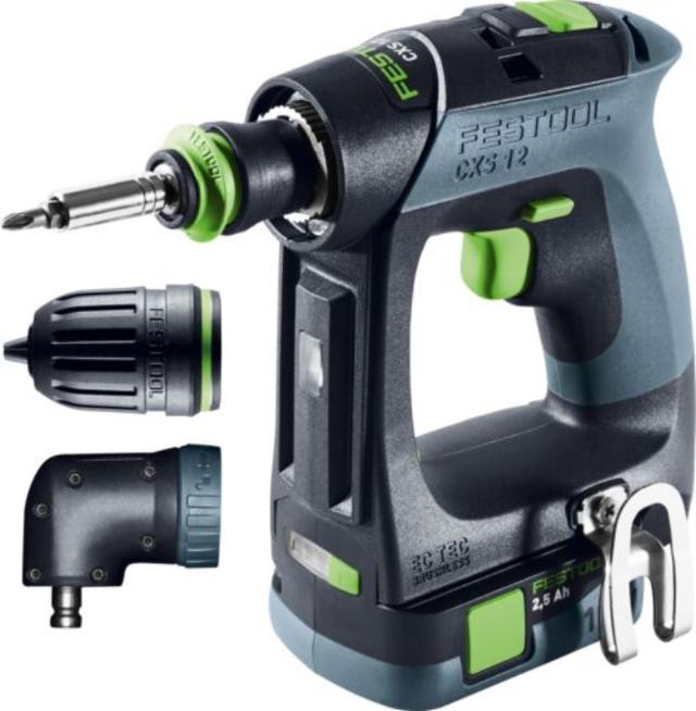 Festool Akku bore-/skruemaskine CXS 12 2,5-Set