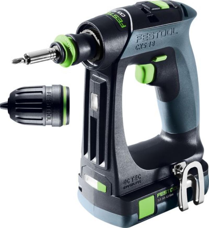 Festool Akku bore-/skruemaskine CXS 18 C 3,0-Plus