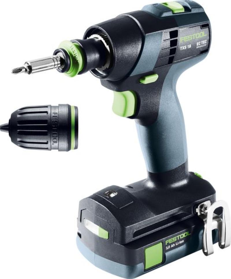 Festool Akku bore-/skruemaskine TXS 18 C 3,0-Plus