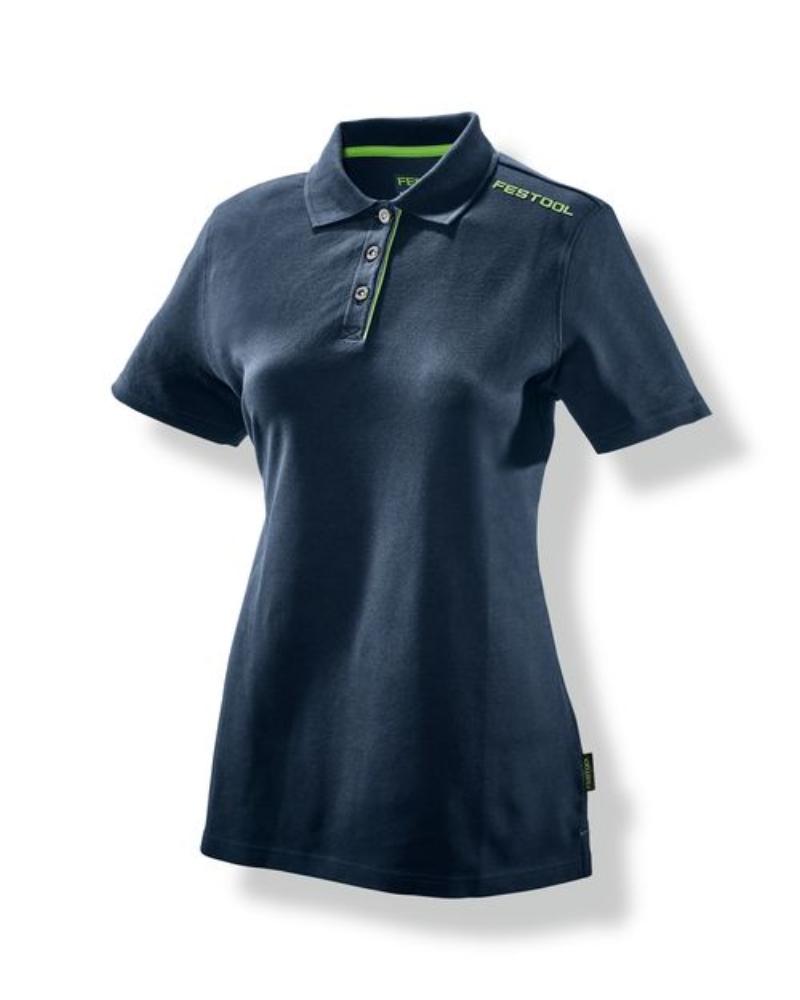 Festool Mørkeblå polo T-shirt dame POL-LAD-FT1