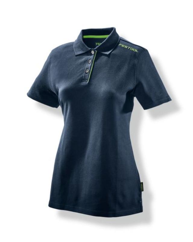 Festool Mørkeblå polo T-shirt dame POL-LAD-FT1