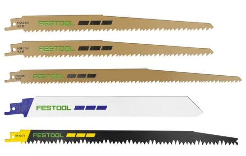 Festool Bajonetsavklinge-sæt RS-Sort/5