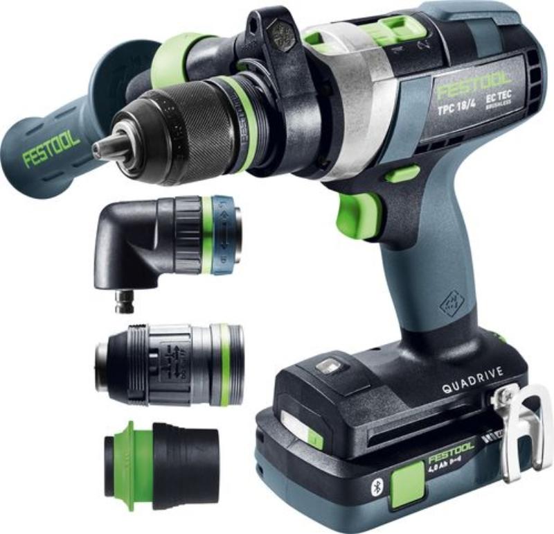 Festool Akku slagbore/skruemaskine TPC 18/4 5,0/4,0 I-Set/XL